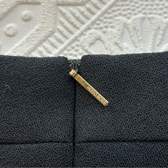 BOSS Hugo Boss Black Pencil Skirt Sz 8 EUC - Picture 8 of 13